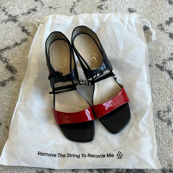 CHANEL Black and Red Heels - Picture 1 of 8